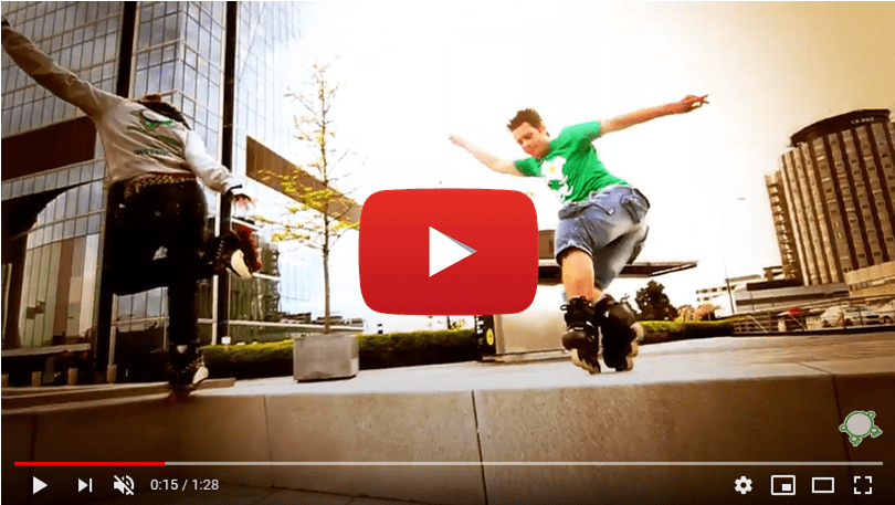 Video de profesores de patinaje