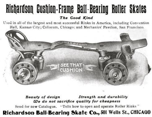 Patines con rodamientos